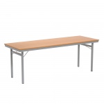 Klapptisch, 200x70 cm (B/T), 72 cm hoch, 4-Fuß, 